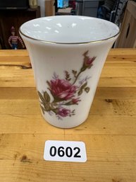 Vintage Floral China Cup