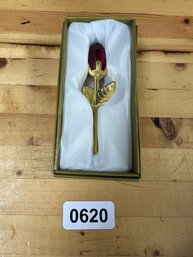 Metal And Glass Sparkling Rose