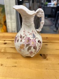 Vintage Floral Pitcher