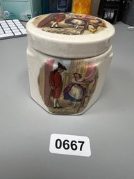 Sandland Ware English Marmalade Jar With Lid