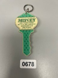Money Key Vintage Keychain