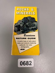 Rocks And Minerals Guide  1963 Edition