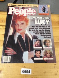 1989 People Weekly  Remembering Lucy
