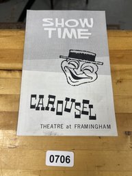 Showtime Carousel  Vintage Theatre Program