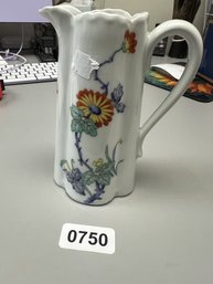 Haviland Limoges Floral Pitcher