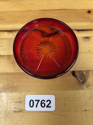 Vintage Red Amberina Glassware