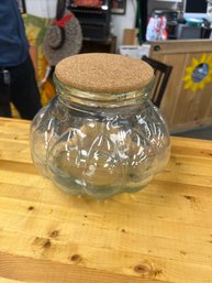 Large Glass Jar With Cork Lid