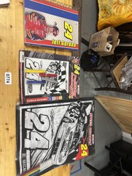 Lot Of 3 Jeff Gordon Coloring Books / Journal