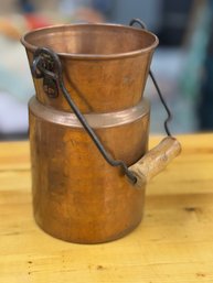 Copper Pot With Handle #2