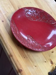 Red Decorative Bowl