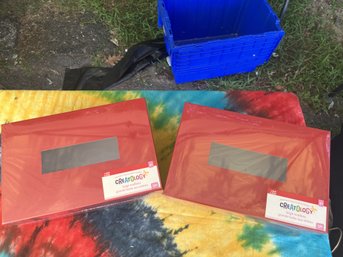 Lot Of 2 Slotted Craft Boxes