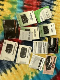 Camera Manual Lot