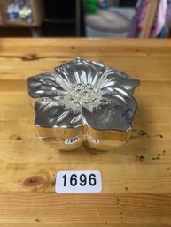 Metal Flower Dish