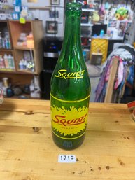 Vintage Squirt Soda Bottle