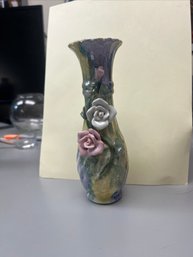 Vintage Porcelain Flower Vase