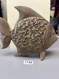 Wooden Fish Statue