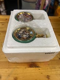 Bradfors Editions Kitten Xmas Ornaments Lot 1