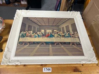 Vintage Last Supper Framed Art Print