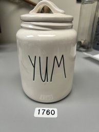 Rae Dunn Ceramic Canister