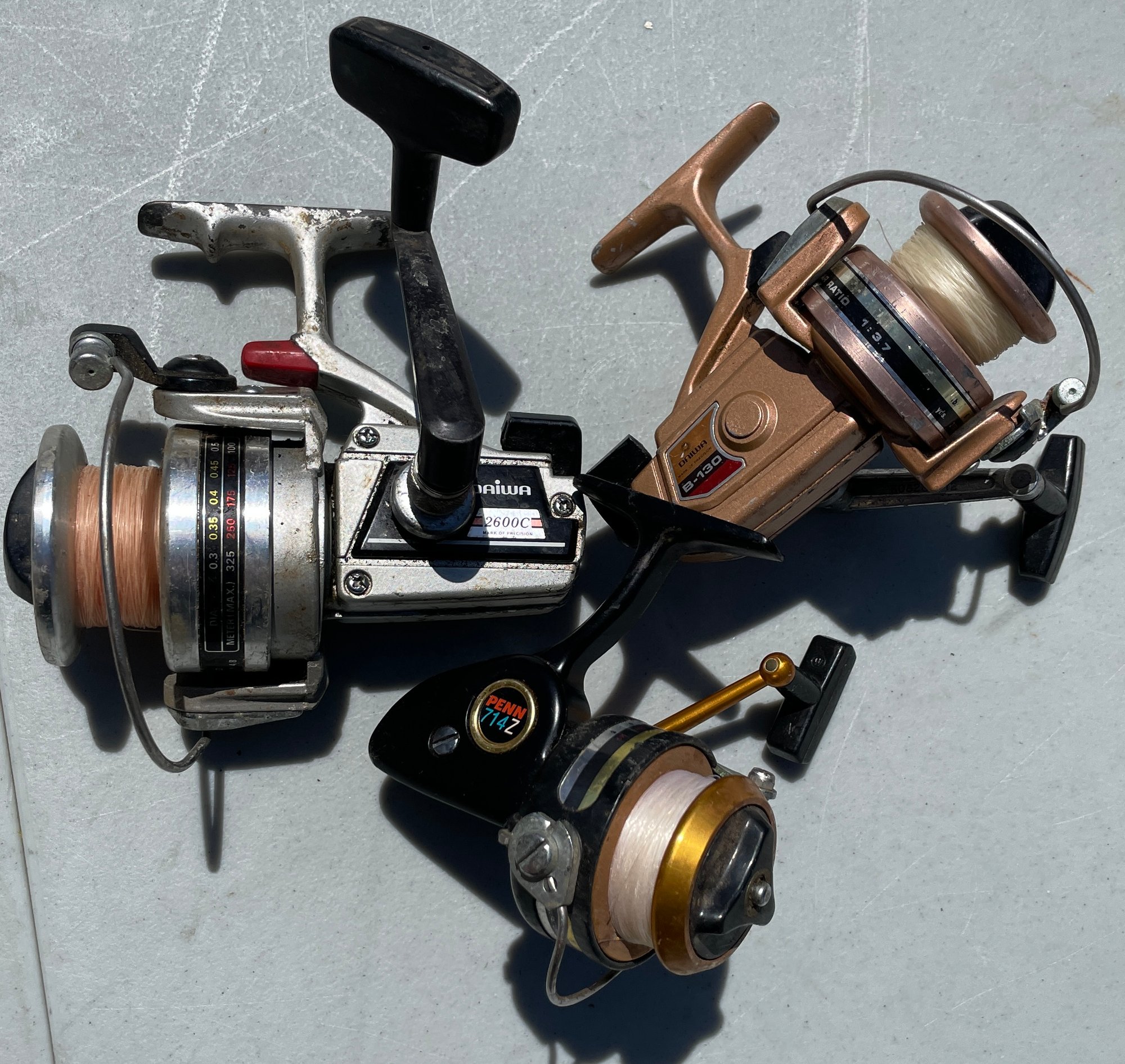 older penn spinning reels Auction Old Penn Spinning Reels Vintage Penn 704 Greenie Spinfisher Spinning  Reel Sold At Auction