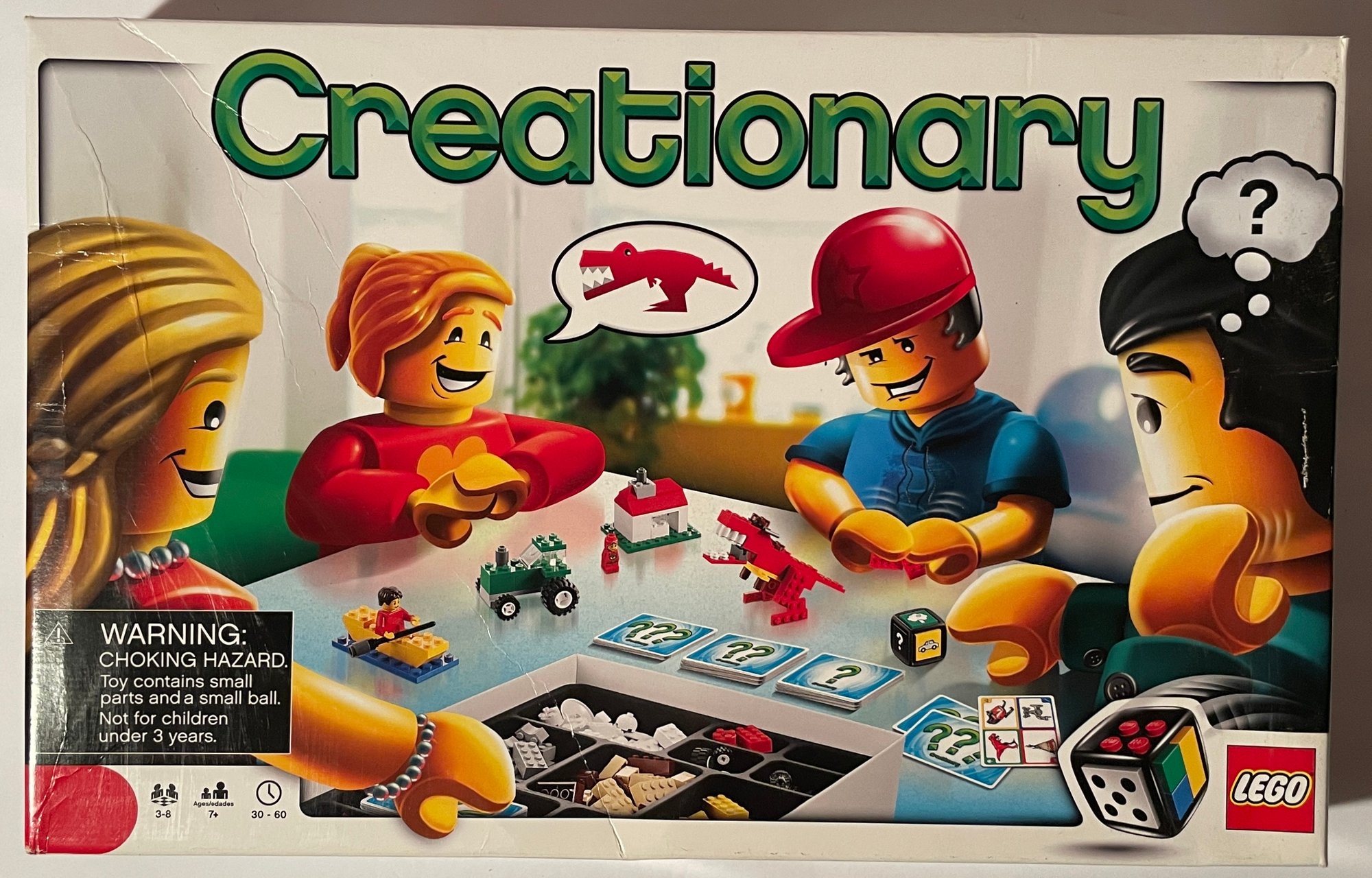 Lego Creationary Game See Pics For All The Pieces Included Set