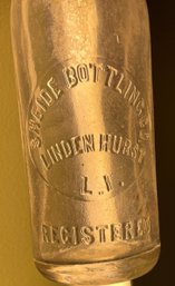 SHEIDE Lindenhurst, NY Long Island Soda Bottle No. 74 - 7 3/4'