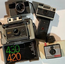 Vintage Cameras Lot As Shown - See Pictures, Untested
