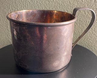 Vintage Sterling Silver Baby Cup Marked STERLING With Hallmarks