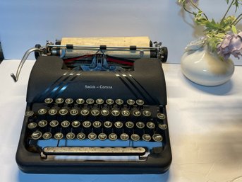 1940s Vintage Smith Corona SILENT Floating Shift Portable Typewriter