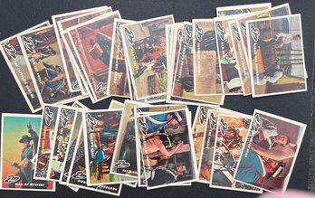 1958 Topps Zorro Walt Disney Productions - Group Of 38 Ungraded Cards