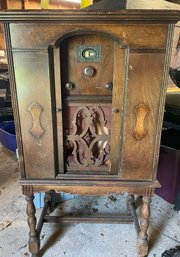 Edison Cabinet Radio Receiver, 1929 Radio Model R5 - For Restoration, Parts, Repurposing
