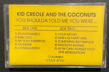 Kid Creole & The Coconuts Rare Cassette Promo 1991 Columbia