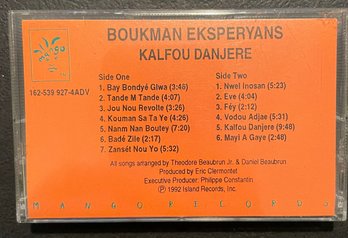 Rare JAZZ Promo: Boukman Eksperyans  Kalfou Danjere / Dangerous Crossroads Cassette