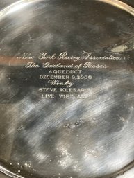 CJ Vander Of England: New York Racing Association Aqueduct 2000 Trophy Tray