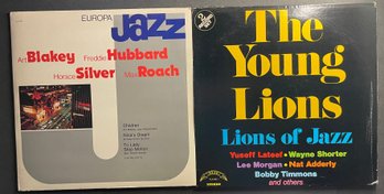 2 Vintage Jazz Vinyl Records: Europa Jazz & The Young Lions Of Jazz, See!