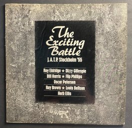 EXCITING BATTLE J.A.T.P. STOCKHOLM '55 Various Artists PABLO 2310713 Jazz Lp
