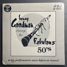 Limited Edition Collectors Benny Goodman During The Fabulous 50s Vinyl Lp-1010 Giants Of Jazz Vinyl LP