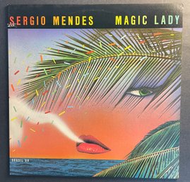 SERGIO MENDES MAGIC LADY *NM Condition Elektra 6E-214 LP VINYL RECORD