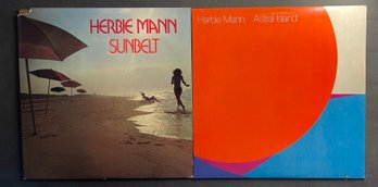 2 HERBIE MANN Albums- Astral Island & Sunbelt - Nice!