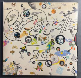 Led Zeppelin III 3 SD 7201 LP Vinyl 1970 Working Wheel Atlantic Records