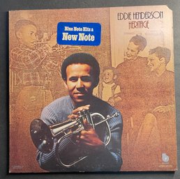 Wow! EDDIE HENDERSON HERITAGE 1976 BLUE NOTE MTUME HADLEY CALIMAN BILLY HART NM Jazz LP W/ Hype Sticker