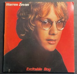 Vinyl LP WARREN ZEVON Excitable Boy, Asylun 6E-118 1978