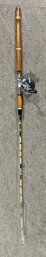 Vintage Penn 60 Long Beach Conventional Saltwater Baitcasting Reel On NEWPORT Rod - 56'