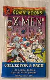 NEW Marvel And DC Comic Book Mystery Collector 5 Pack Variety Mix Classics