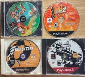 4 PLAYSTATION GAMES AS SHOWN