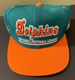Vintage Miami Dolphins PRO PLAYER Snapback NFL Cap - Like New