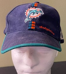 Vintage Miami Dolphins NFL LOGO ATHLETIC Strapback Cap