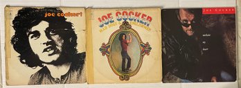 Lot Of 3 JOE COCKER Vinyl LP Albums