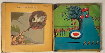 2 Vintage Vinyl Records: MUDDY WATERS FATHERS & SONS, GINGER BAKERS AIR FORCE