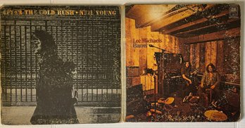 Lot Of 2 Vinyl Records: NEIL YOUNG & LEE MICHAELS
